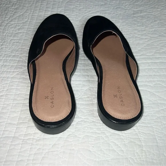 CASLON Callie Black Suede Mule EUC Sz 8 - Picture 10 of 10